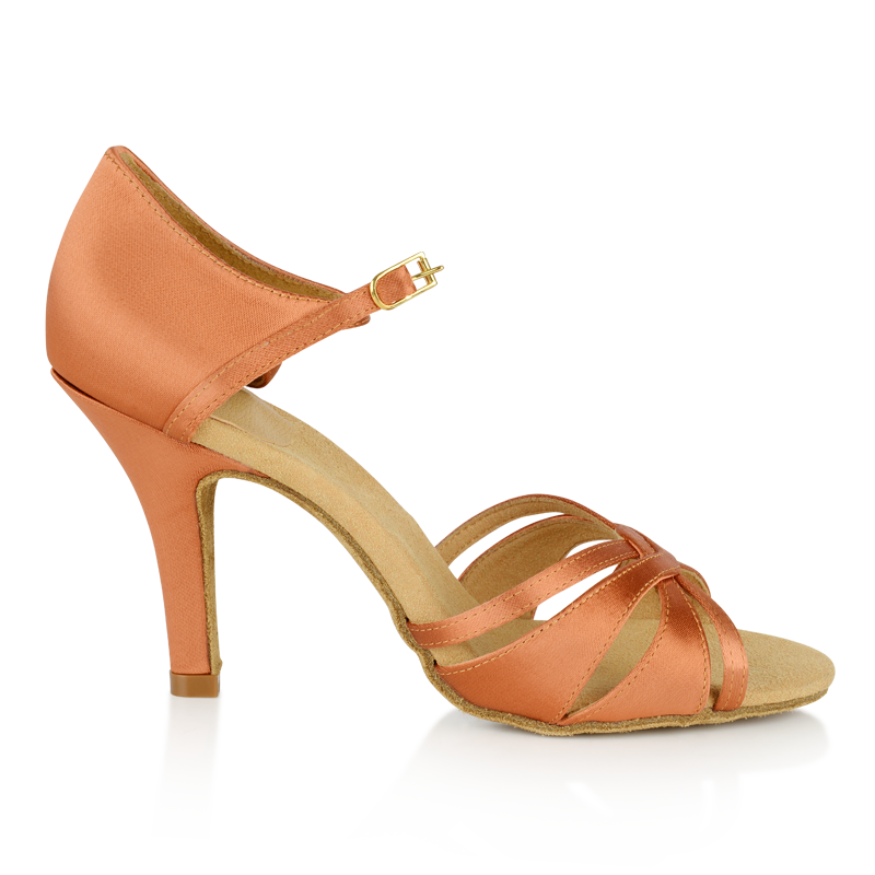 884 Dark Tan Satin