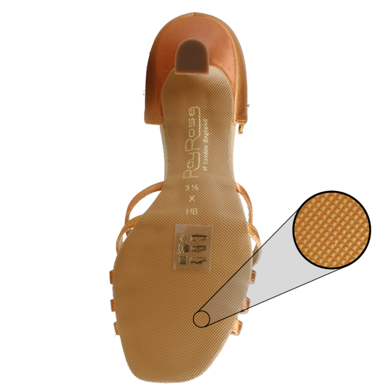 821 Colorado Dark Tan Satin (Street Sole)