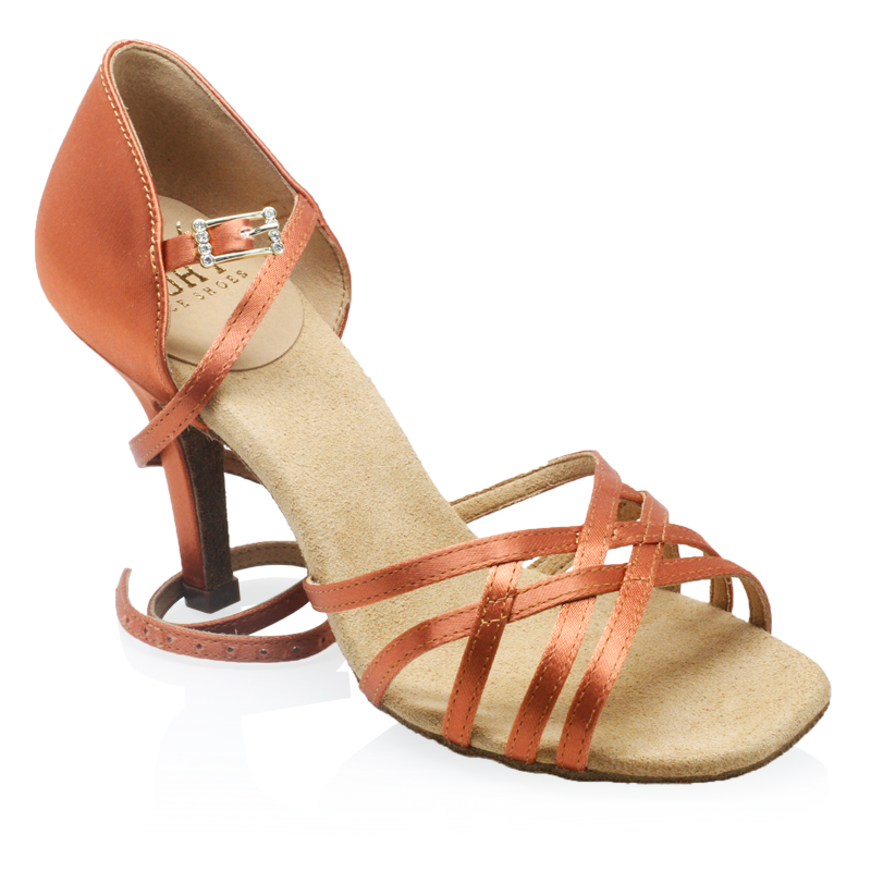 860 Kalahari Dark Tan Satin