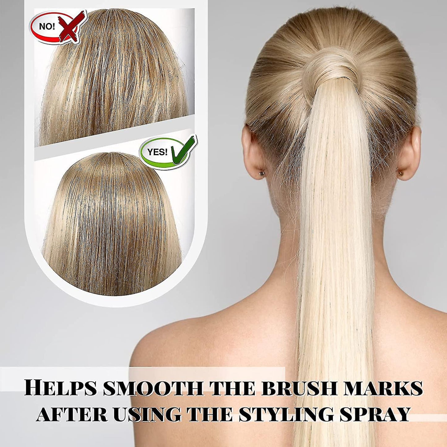 Double Sided Hair Smoothing Tail Comb