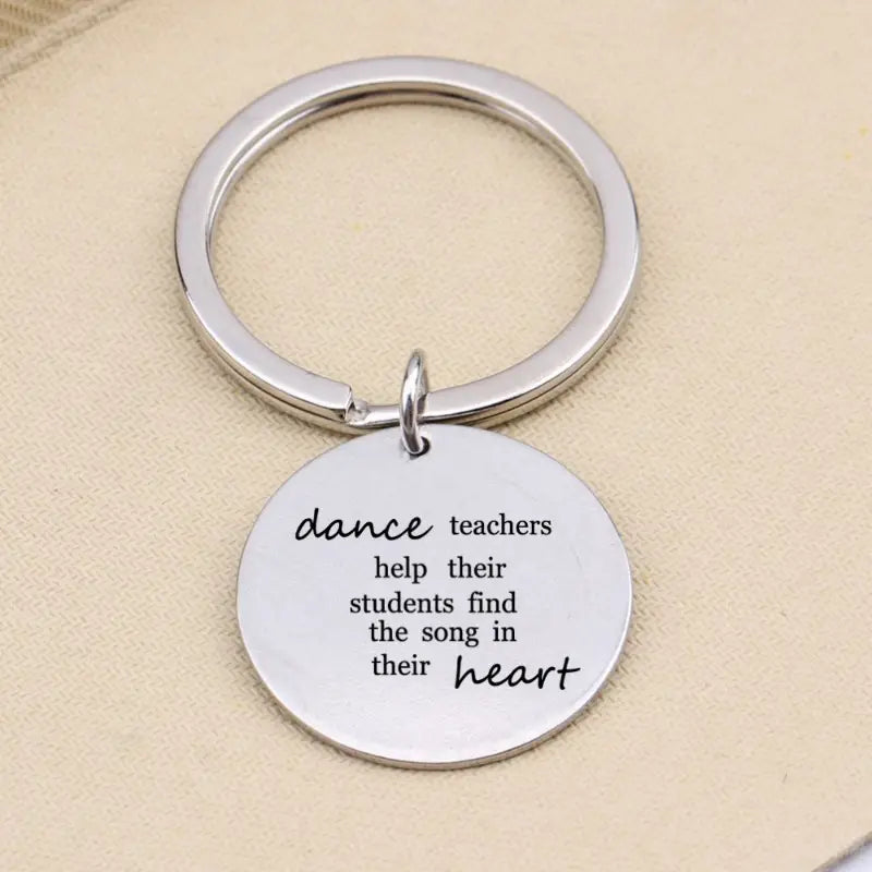 Dancer Gift Ideas - Dance Teacher Keychain Charms