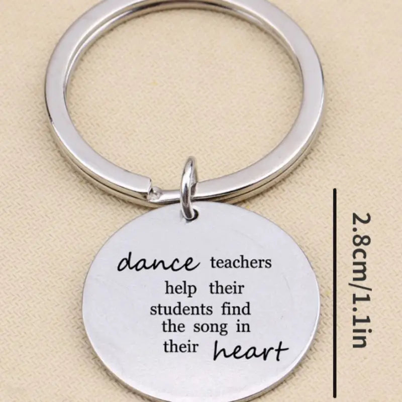 Dancer Gift Ideas - Dance Teacher Keychain Charms