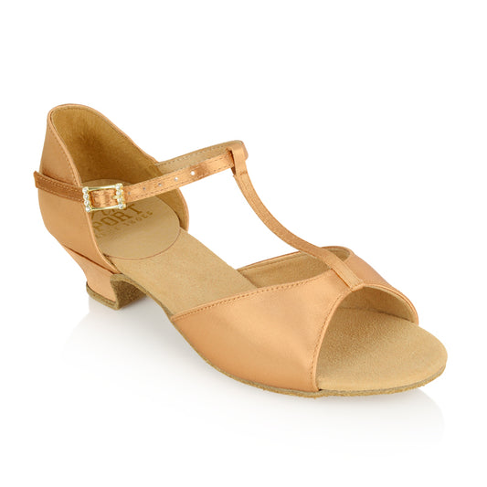 Kids Dance Shoes by Ray Rose 501 Misty Flesh Satin