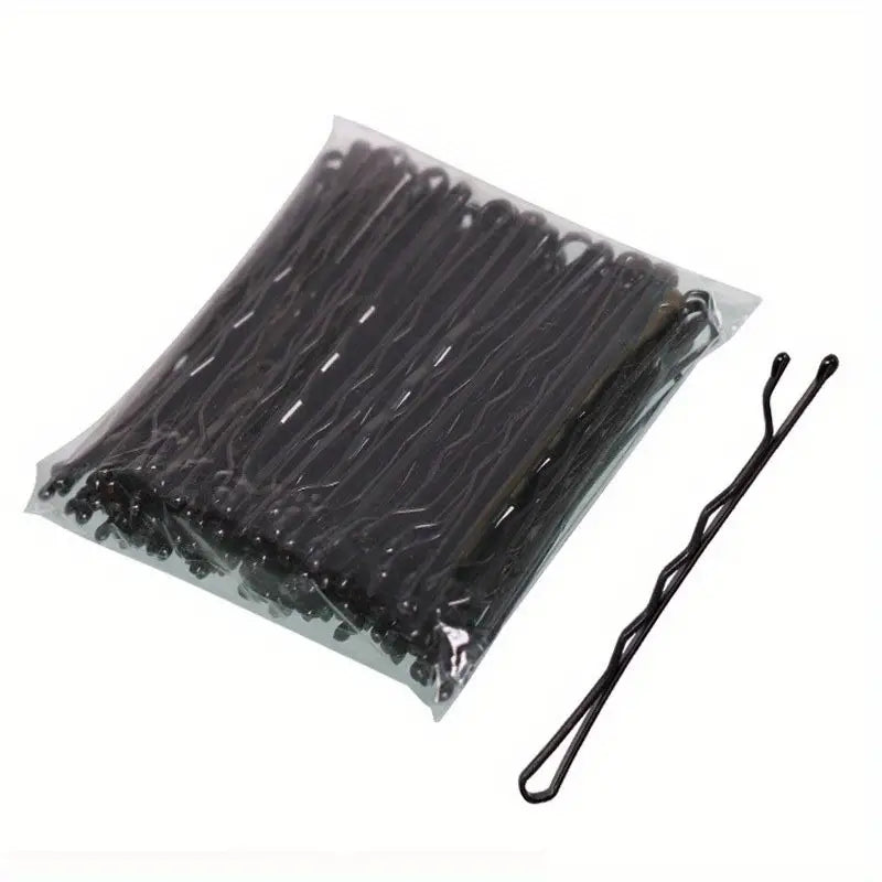 Metal Hair Bobby Pins (50 Pack)