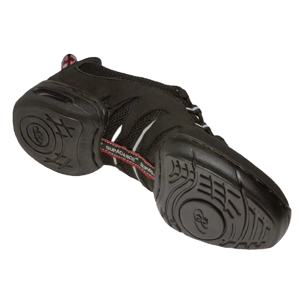 Supadance 8007 Black dance sneakers, alternative view