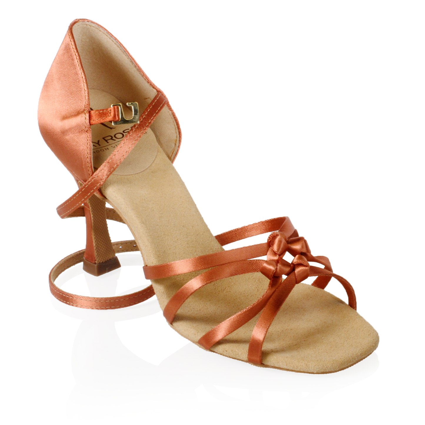 821 Colorado Dark Tan Satin (Street Sole)