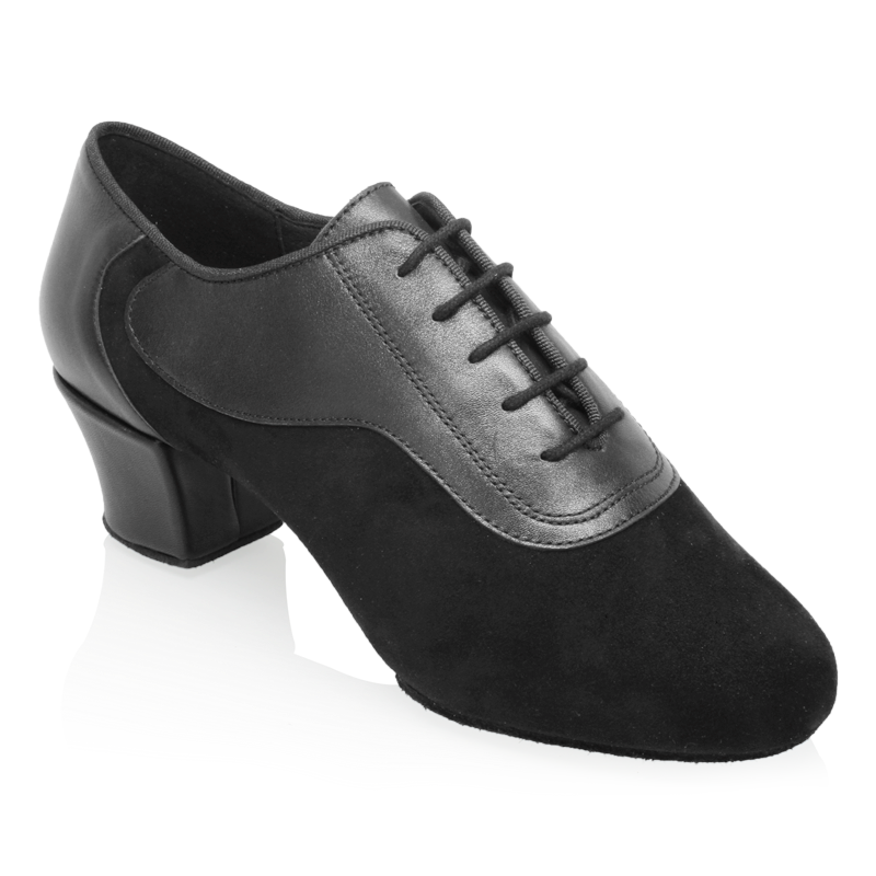495 Orinoco Black Nappa Suede & Leather