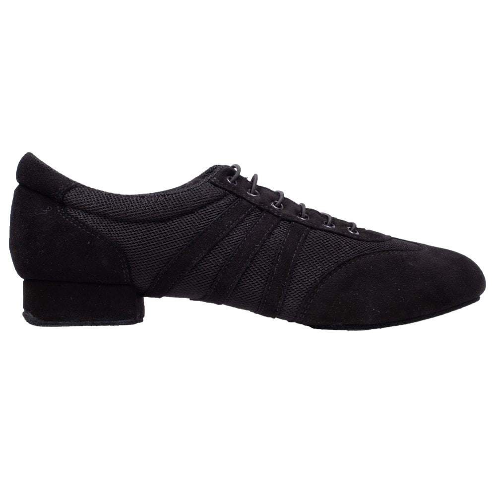 Ray Rose 438 Virtuoso Black Nappa Suede Leather/Black Mesh, product view 3